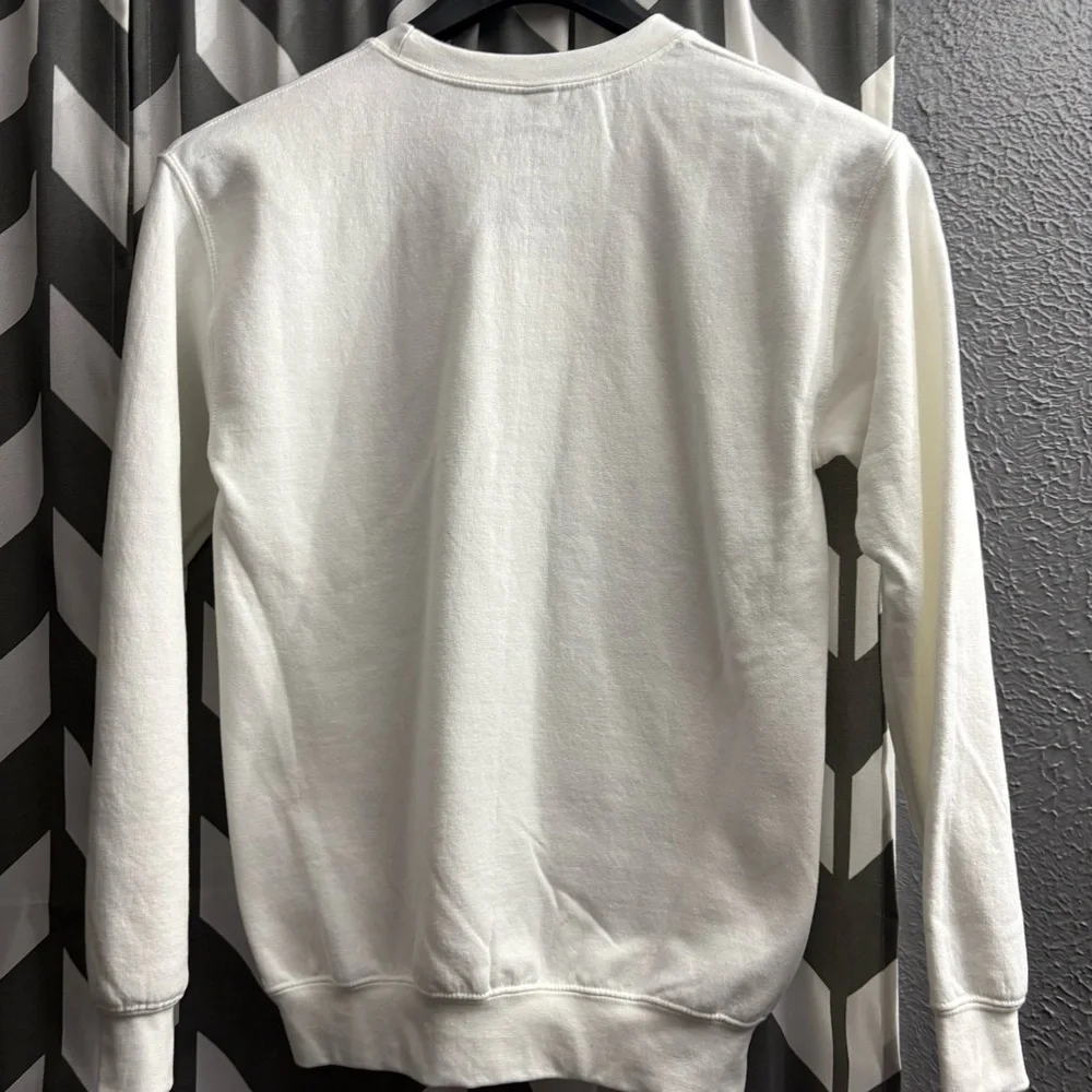 The Simpsons BART Simpson Aeropostle white long sleeve sweat shirt NWT SMALL